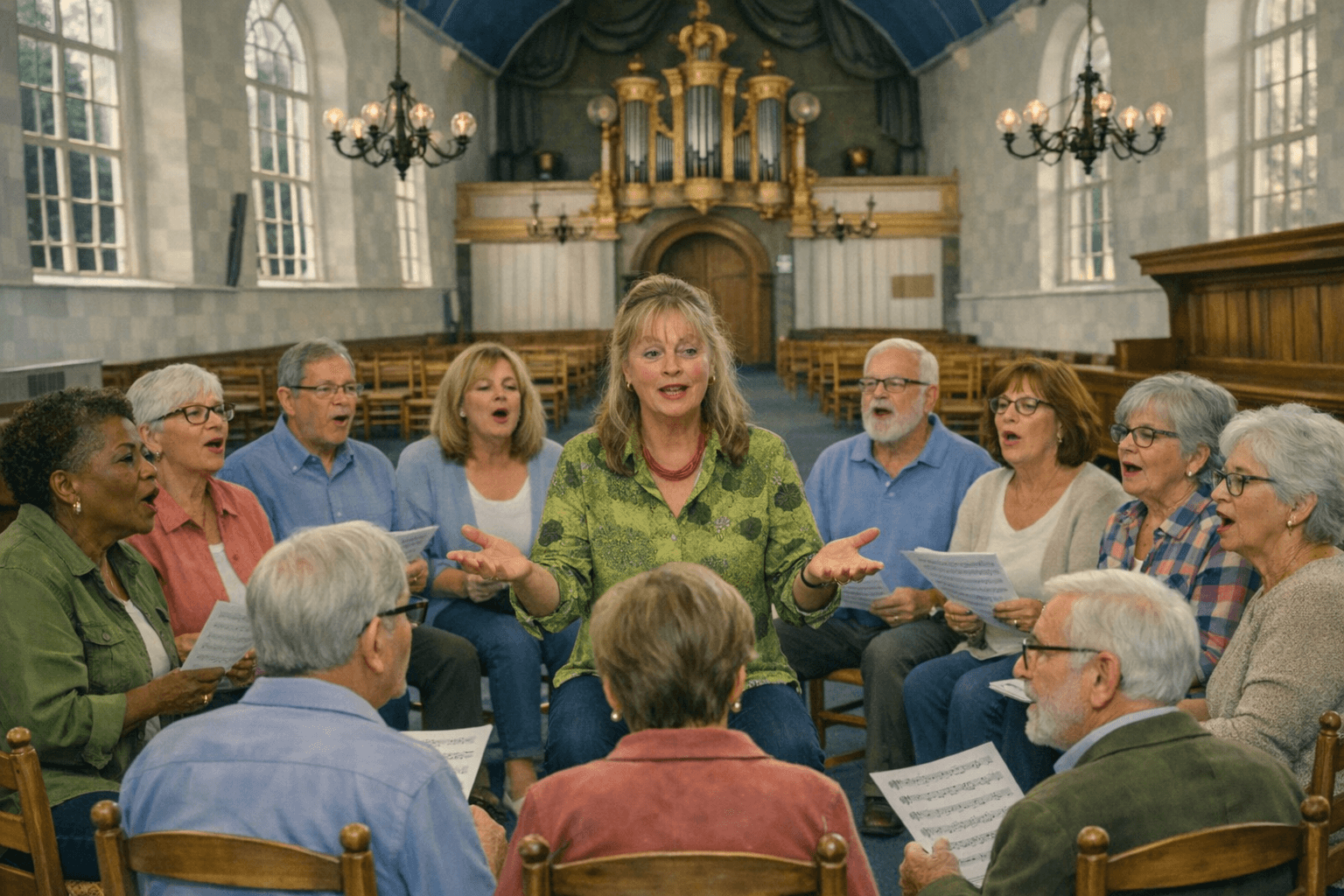 Samen zingen voor senioren